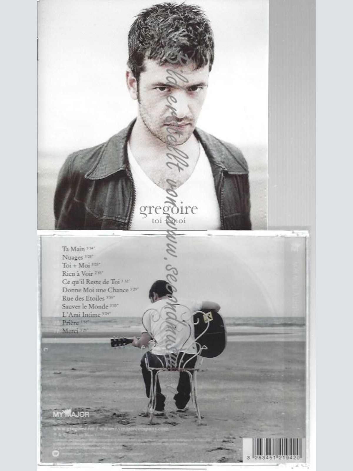 CD--GRÉGOIRE--    TOI + MOI |