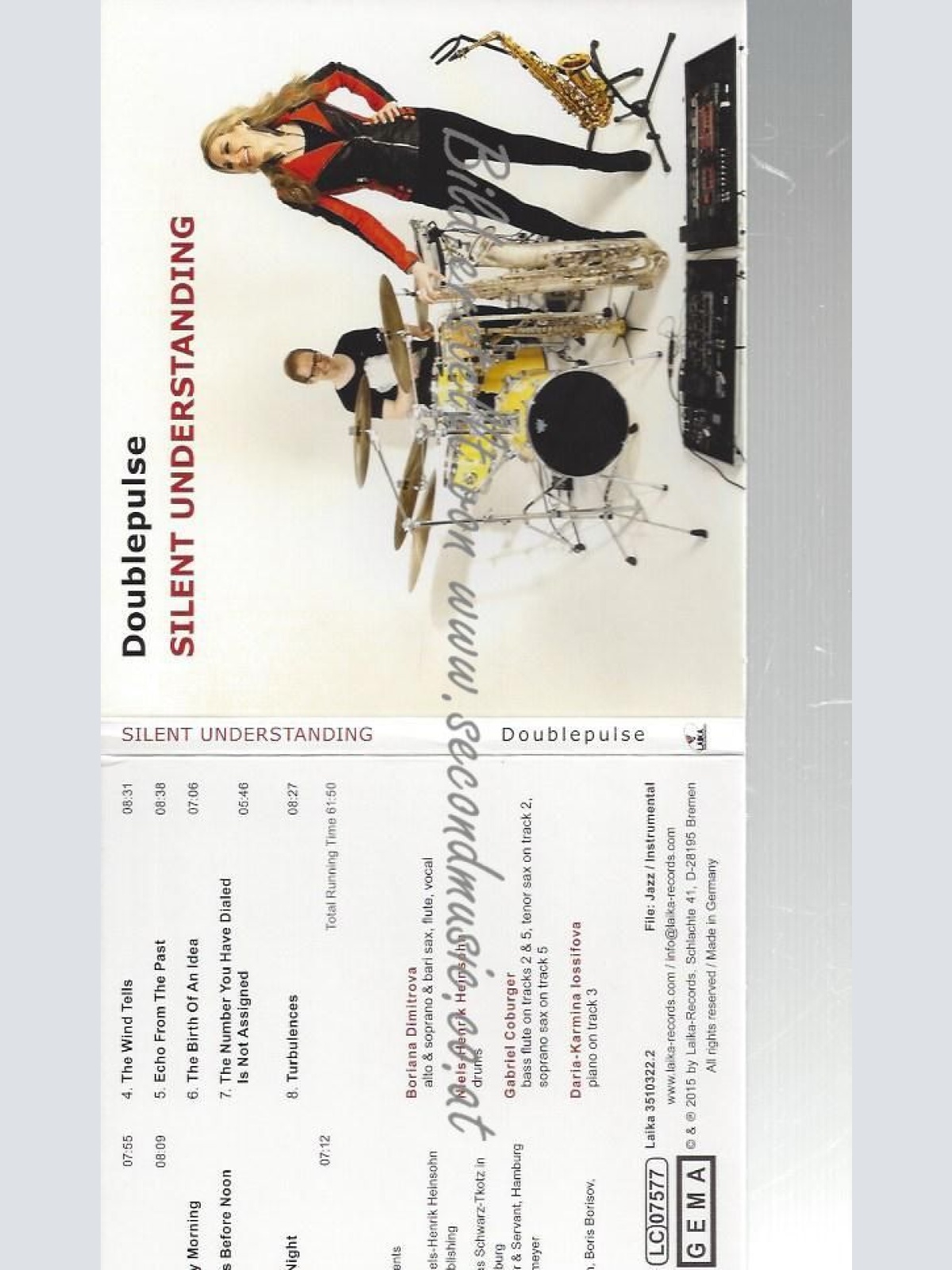 CD--DOUBLEPULSE--    SILENT UNDERSTANDING