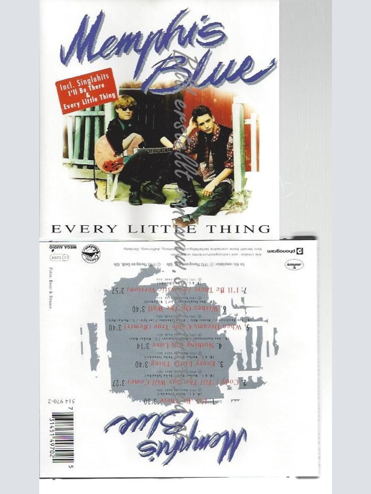 CD--MEMPHIS BLUE--    EVERY LITTLE THING