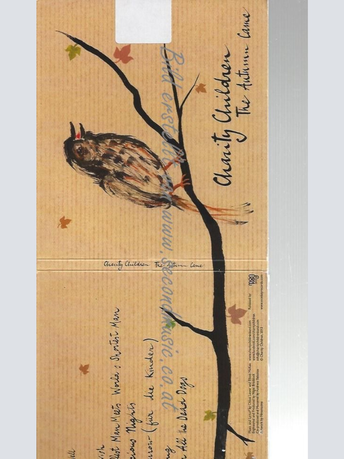 CD--CHARITY CHILDREN--    THE AUTUMN CAME
