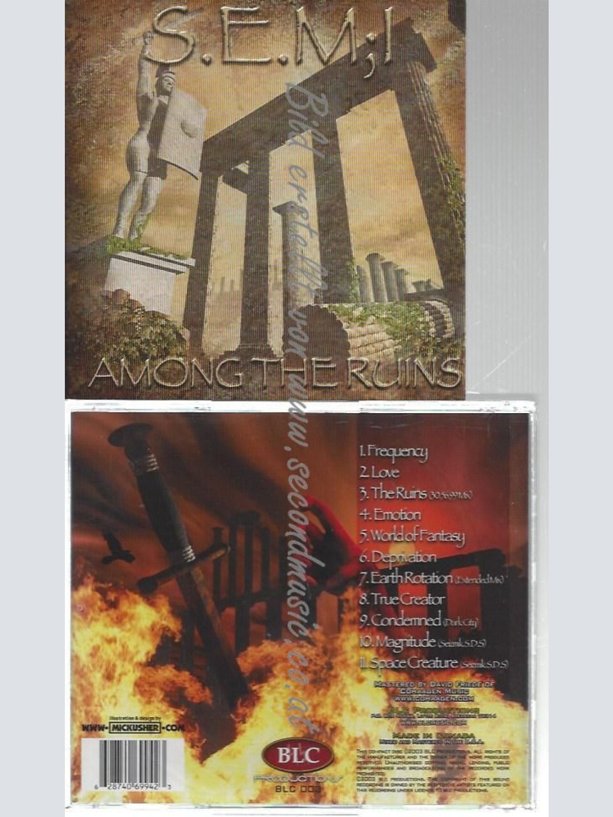 CD--S.E.M;I--    AMONG THE RUINS