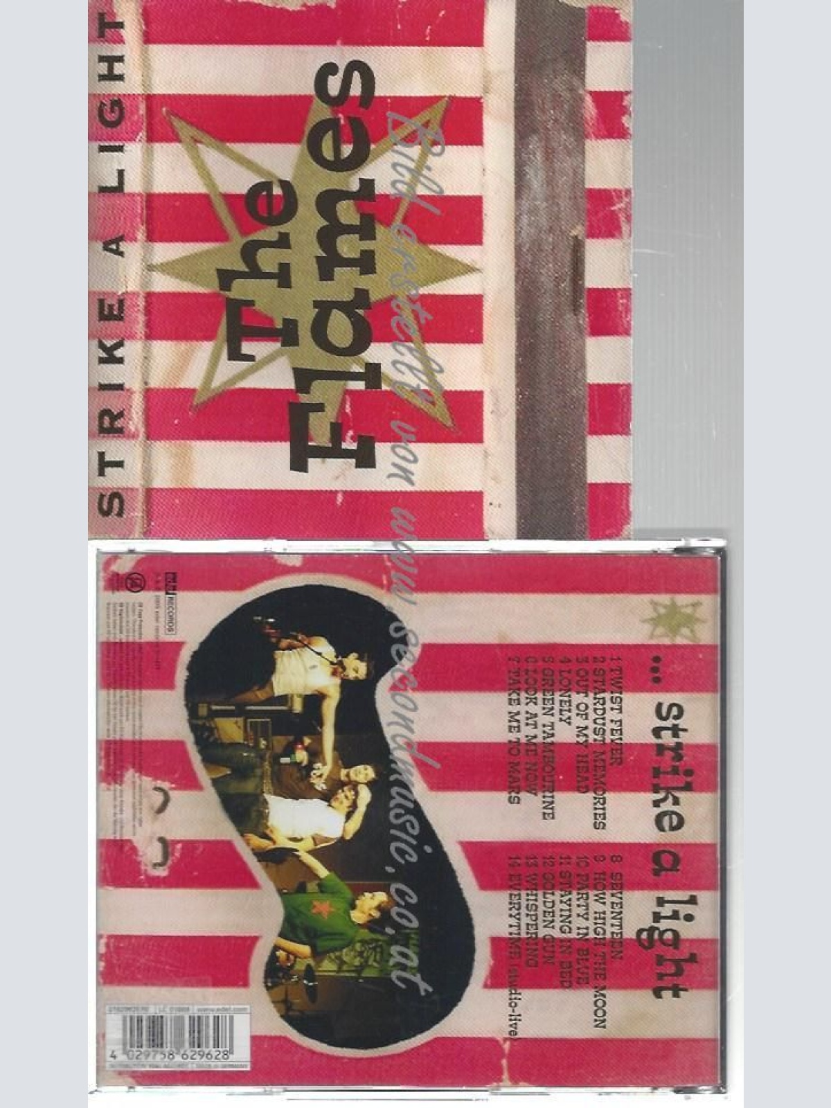 CD--THE FLAMES--    STRIKE A LIGHT