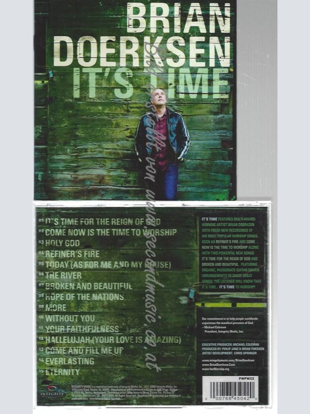 CD--BRIAN DOERKSEN--    IT'S TIME