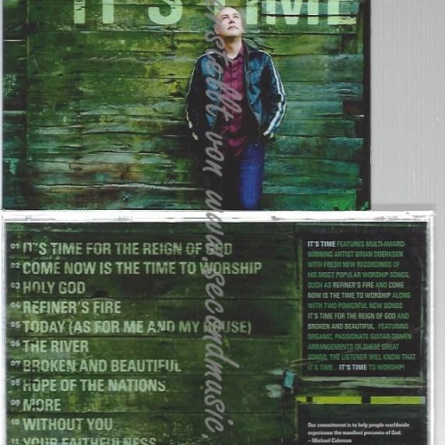 CD--BRIAN DOERKSEN--    IT'S TIME