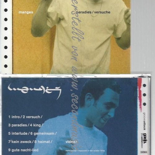 CD--VERSUCHE EP    / THE MANGES--    PARADIES