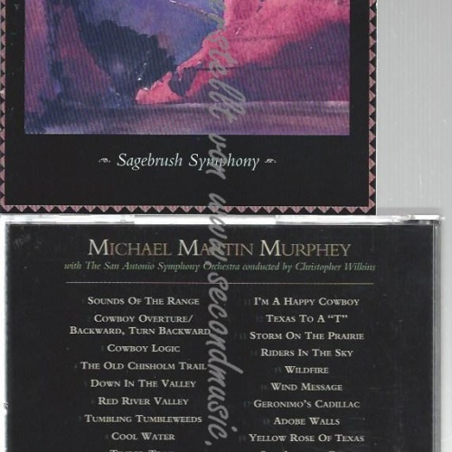CD--MICHAEL MARTIN MURPHEY--    SAGEBRUSH SYMPHONY