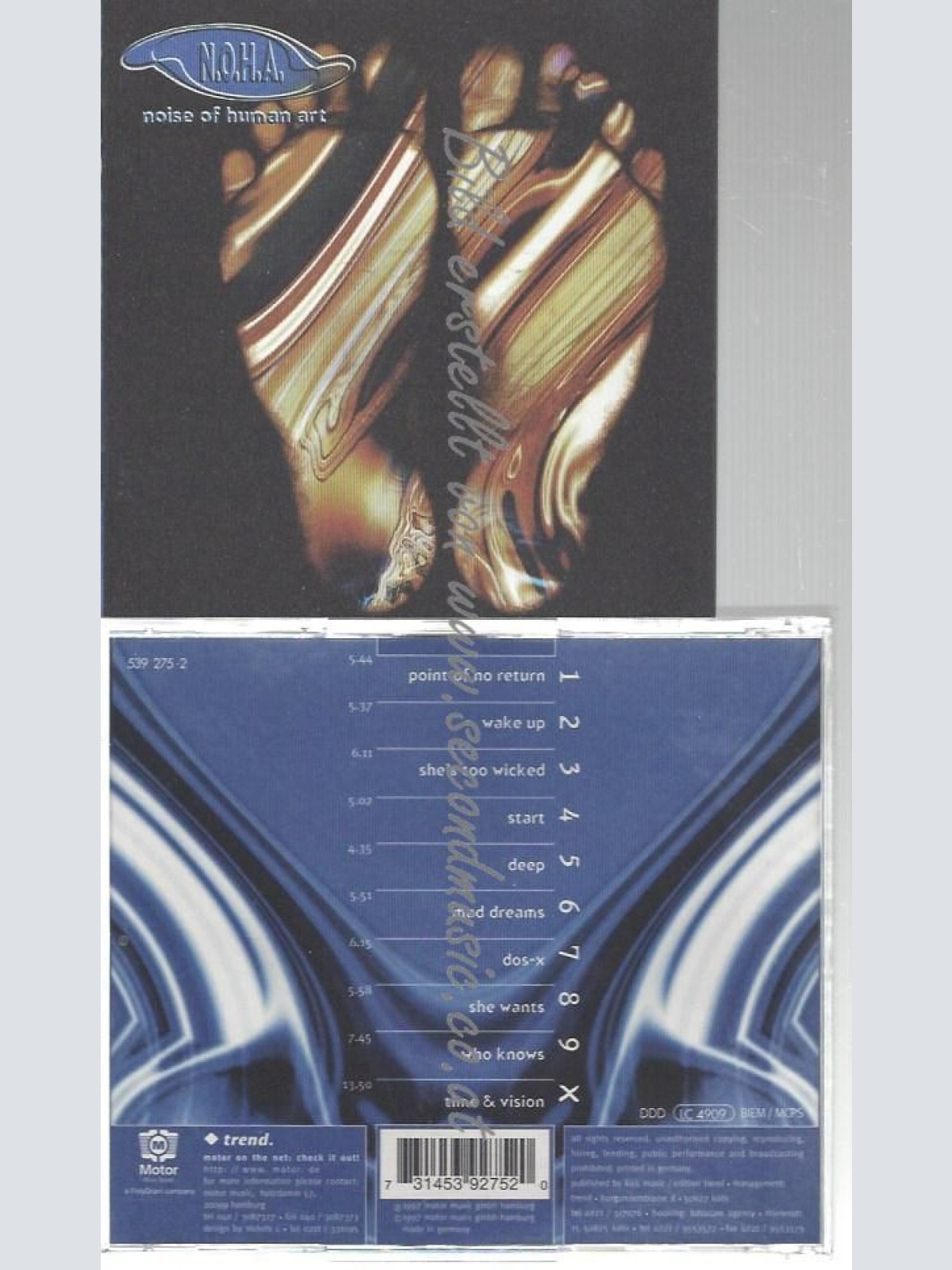 CD--N.O.H.A.--    NOISE OF HUMAN ART