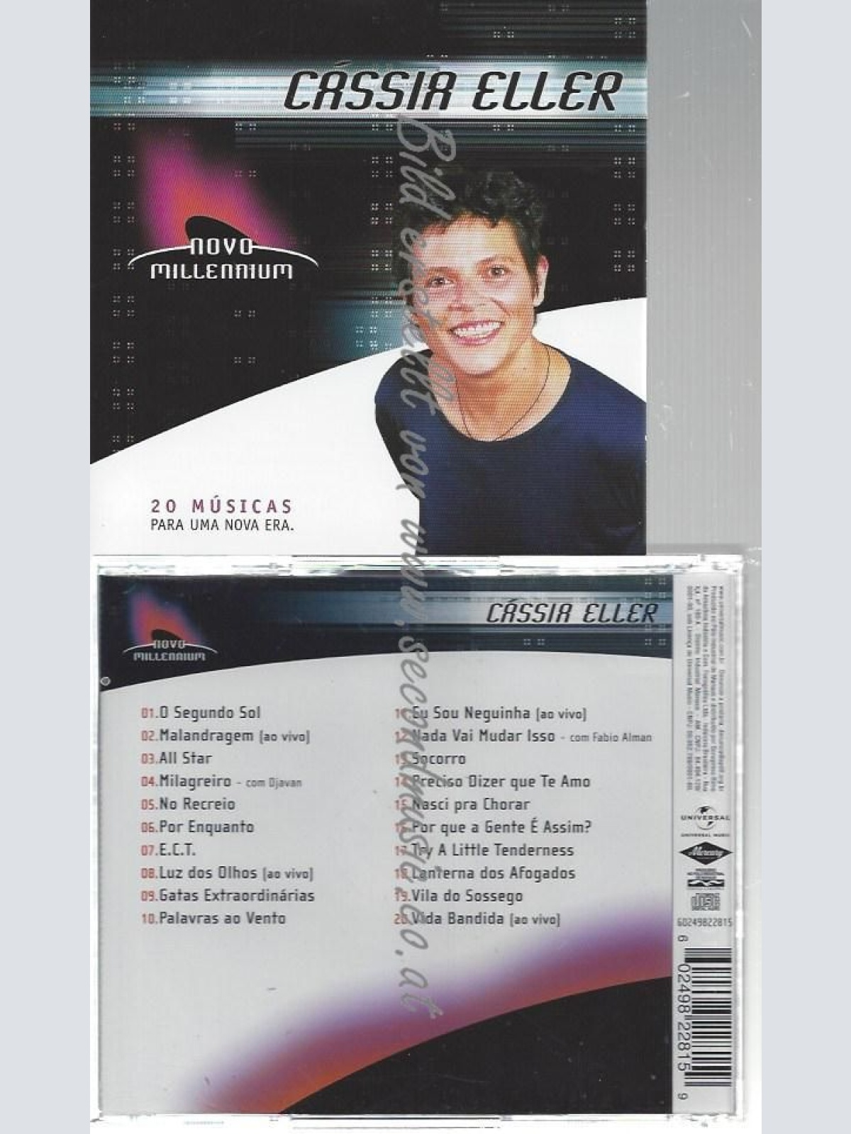 CD--CASSIA ELLER--    NOVO MILLENNIUM |