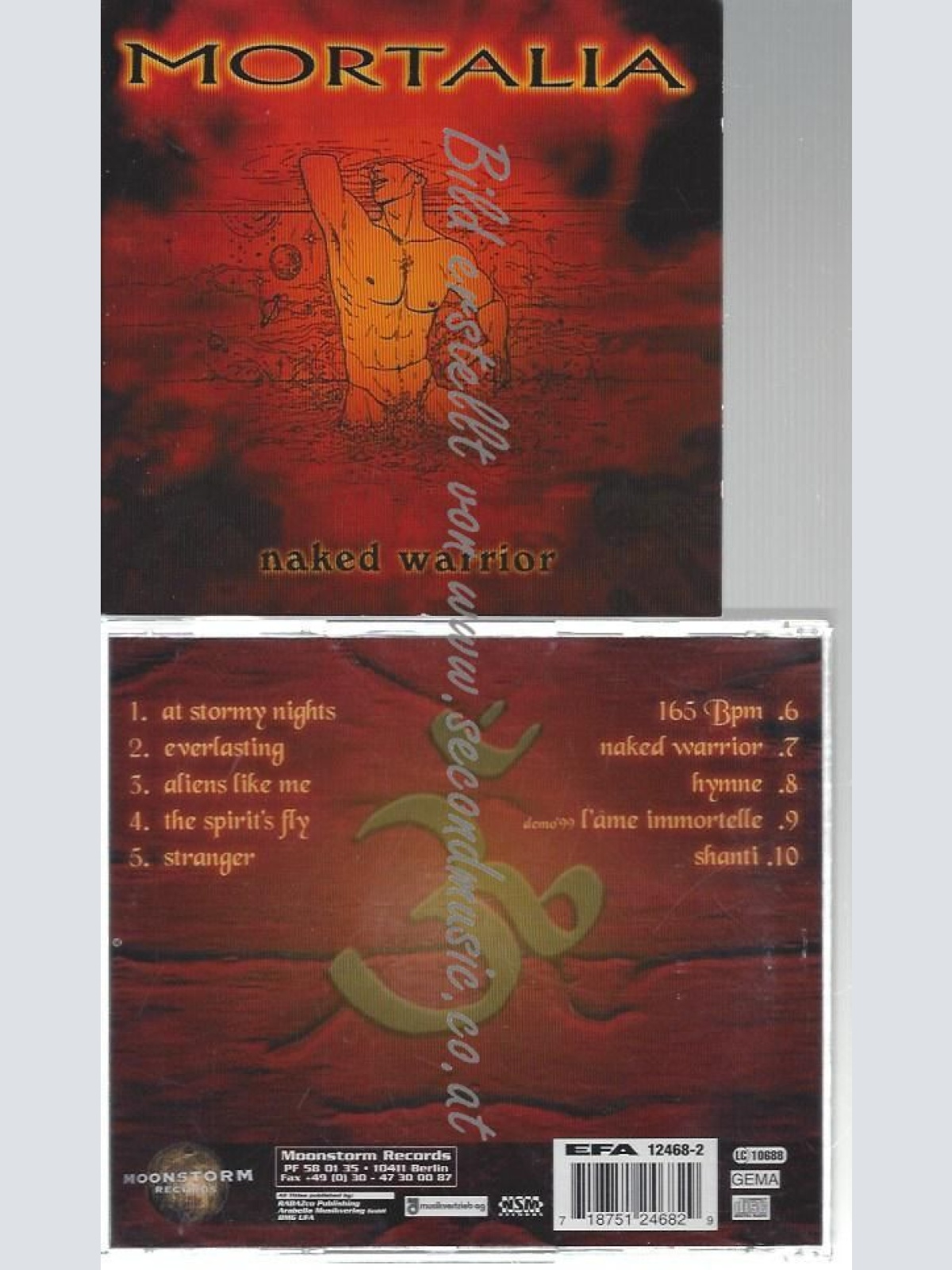 CD--MORTALIA--    NAKED WARRIOR