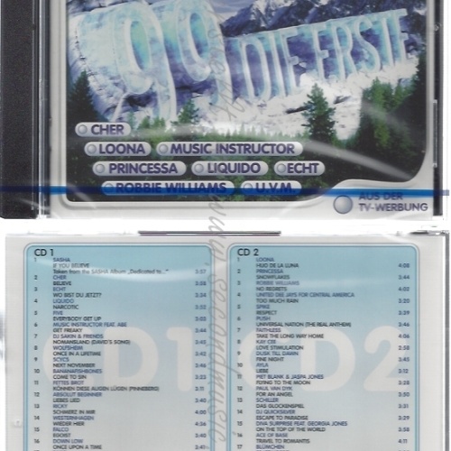 CD--NM-SEALED-VARIOUS -1998- - DOPPEL-CD -- MEGAHITS 99 DIE ERSTE