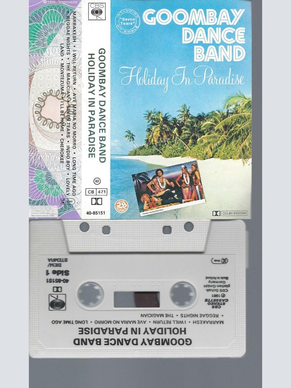 MC--GOOMBAY DANCE BAND HOLIDAY IN PARADISE