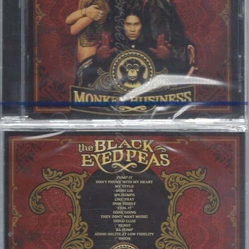 CD--NM-SEALED-THE BLACK EYED PEAS -2005- -- MONKEY BUSINESS