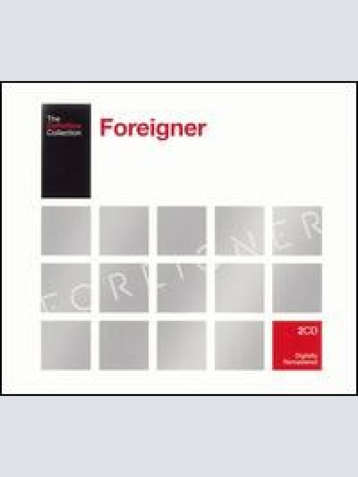 2xCD, Comp, RM Foreigner - The Definitive Collection