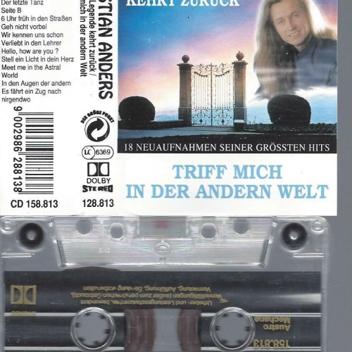 MC--CHRISTIAN ANDERS EINE LEGENDE KEHRT ZURÜCK