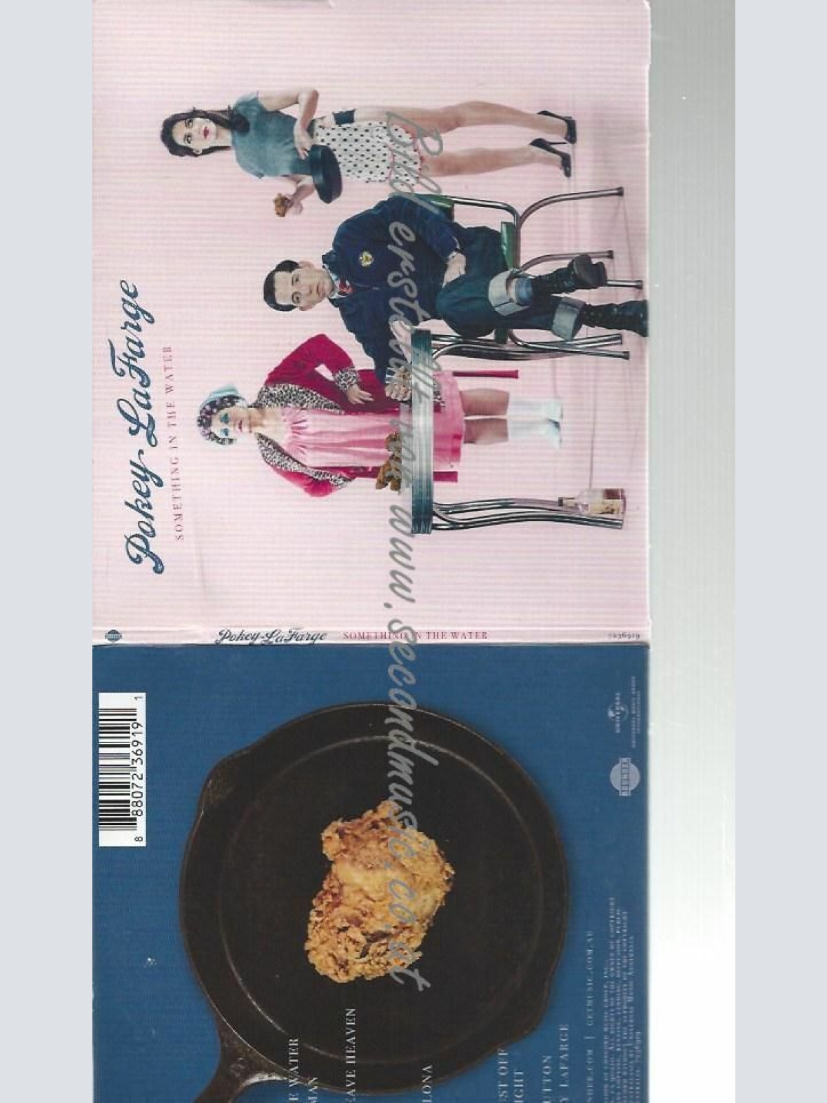 CD--POKEY LAFARGE  SOMETHING IN THE WATER