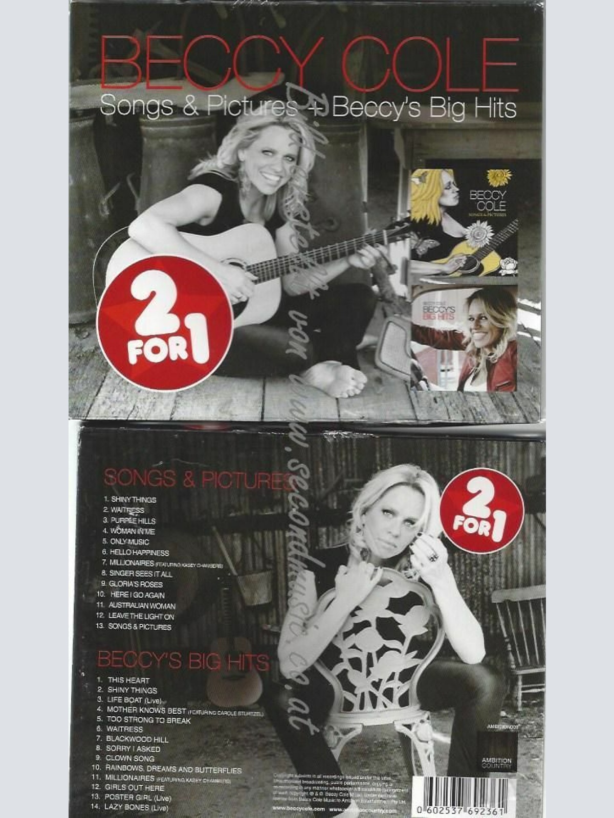 CD--Songs and Pictures/Beccy's Big // Beccy Cole