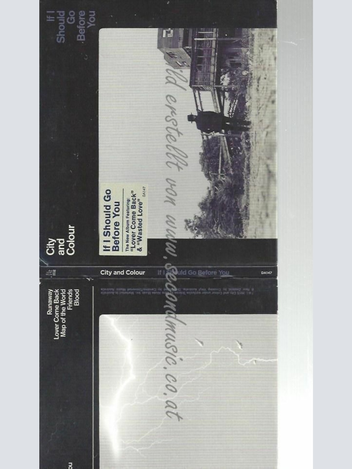 CD--CITY AND COLOUR--IF I SHOULD GO BEFORE YOU