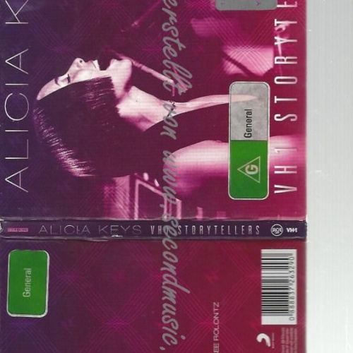 CD--   --ALICIA KEYS - VH1 STORYTELLERS.