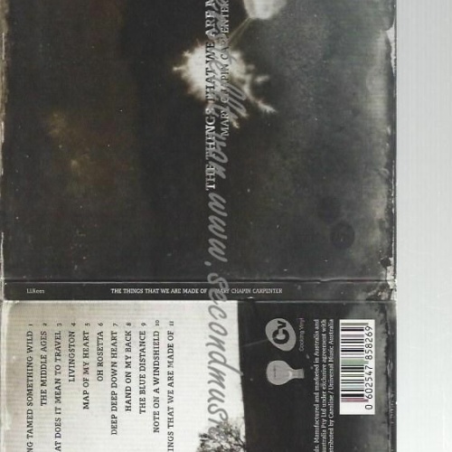CD--MARY CHAPIN CARPENTER--THE THINGS THAT WE ARE MADE OF