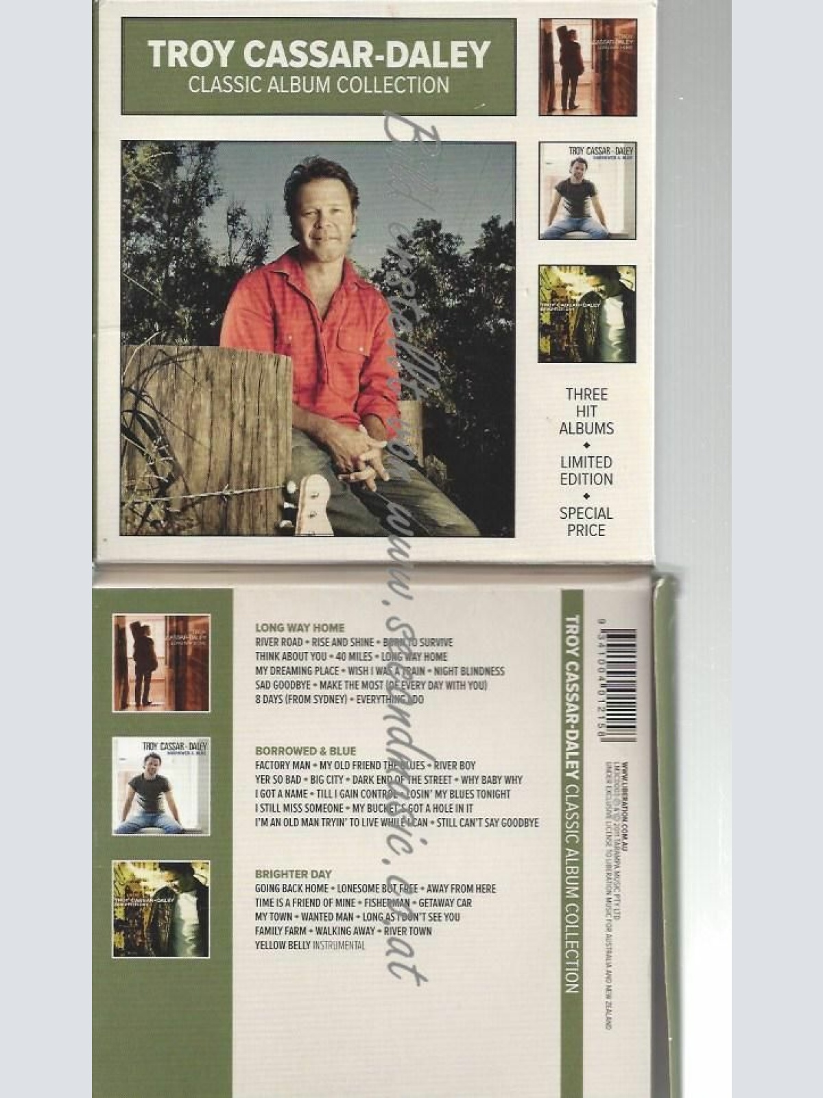 CD--TROY CASSAR DALEY--CLASSIC ALBUM COLLECTION