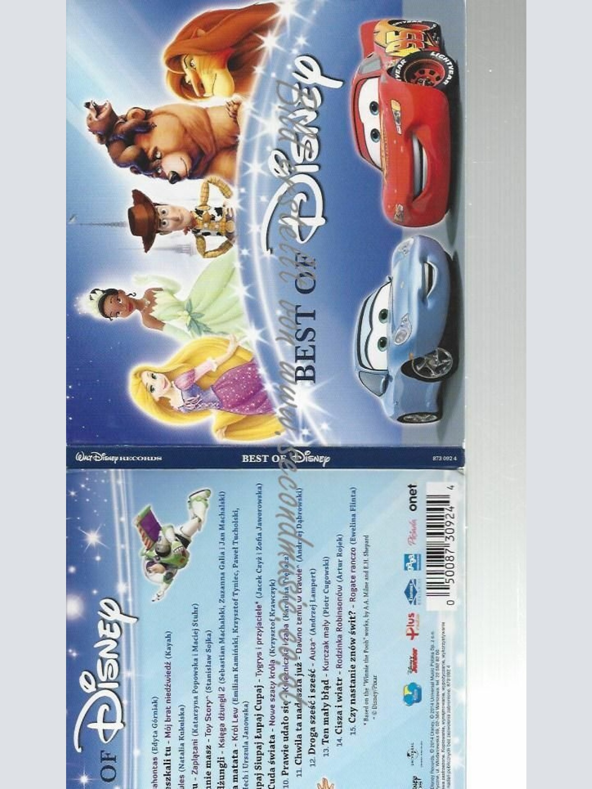 CD--VARIOUS ARTISTS--BEST OF DISNEY