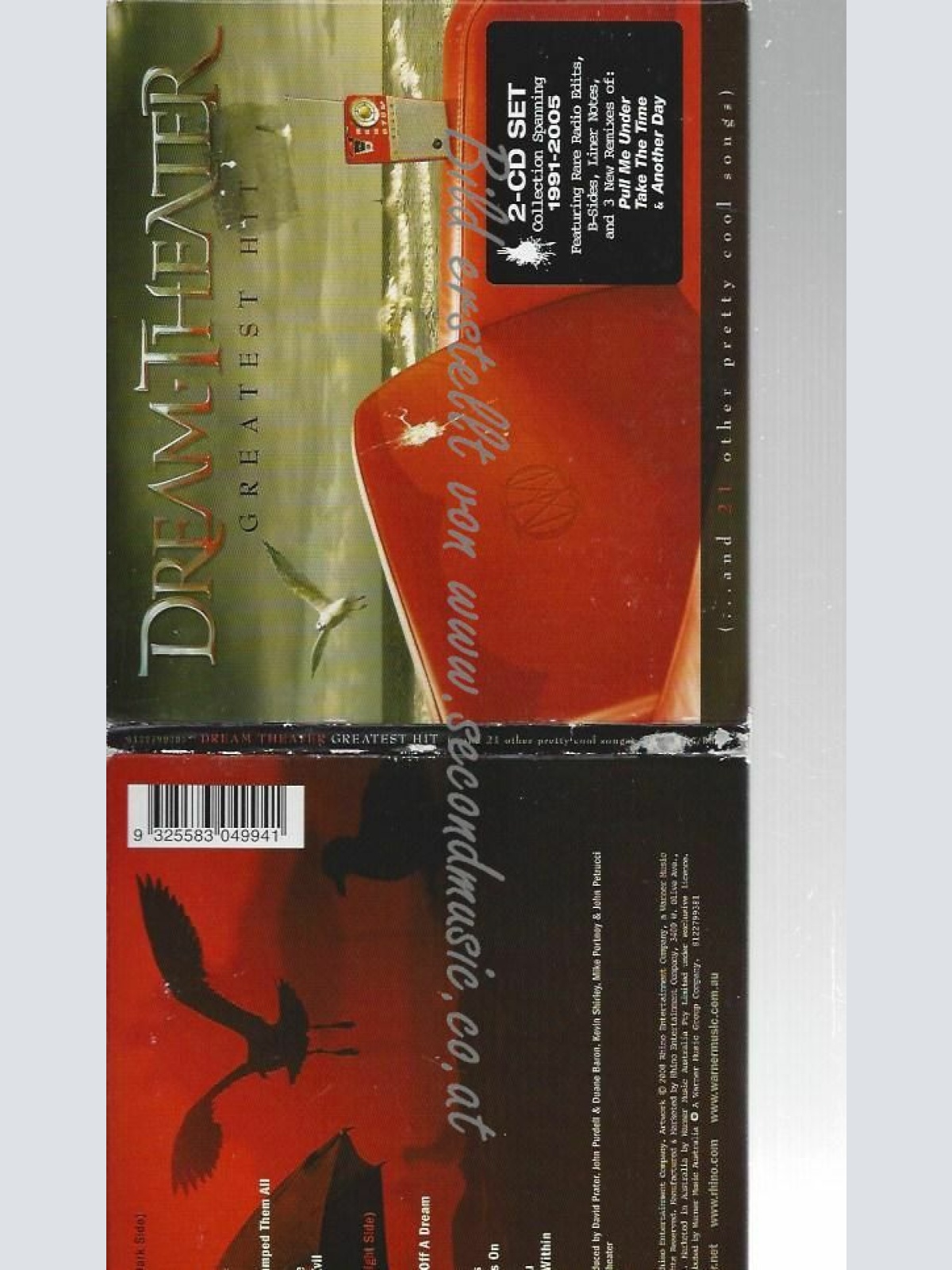 CD--DREAM THEATER--GREATEST HIT &  OTHER PRETTY