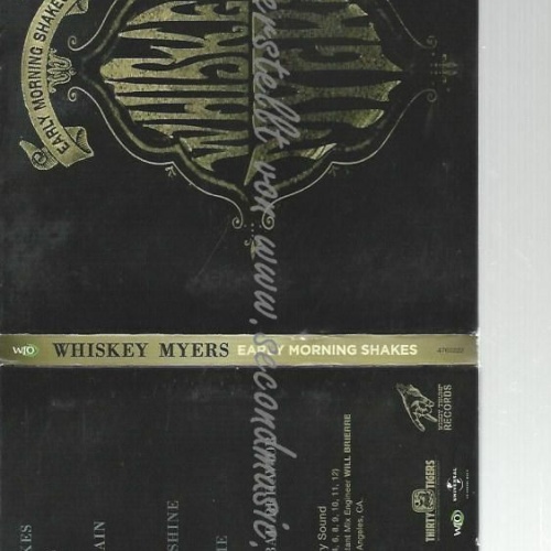 CD--WHISKEY MYERS--EARLY MORNING SHAKES