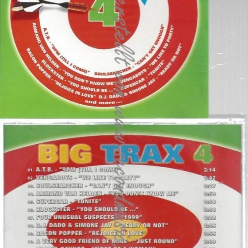 CD--VARIOUS ARTISTS--BIG TRAX  4