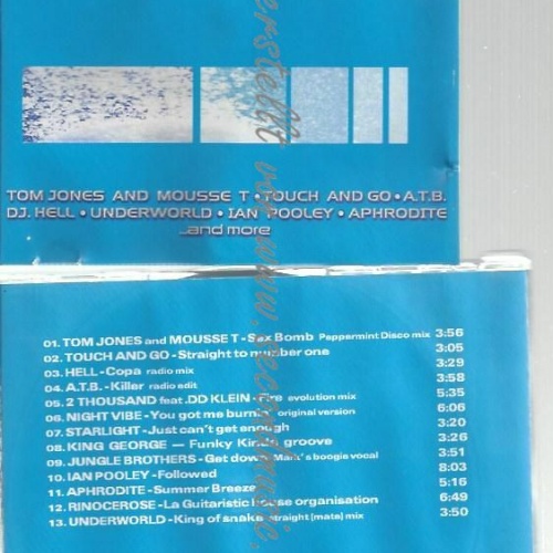 CD--VARIOUS ARTISTS--DANCE IS LIKE OXYGEN 1