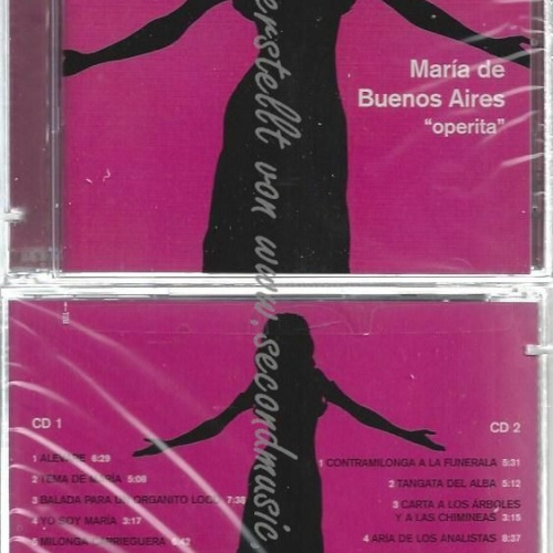 CD--ASTOR PIAZZOLLA--MARIA DE BUENOS AIRES