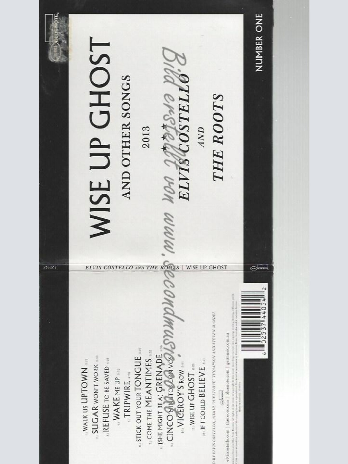 CD--ELVIS COSTELLO | --WISE UP GHOST