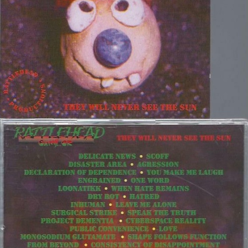 CD-- RATTLEHEAD THEY WILL NEVER SEE THE SUN