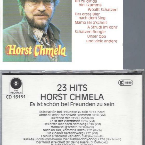 CD--HORST CHMELA 23 HITS // VM RECORDS