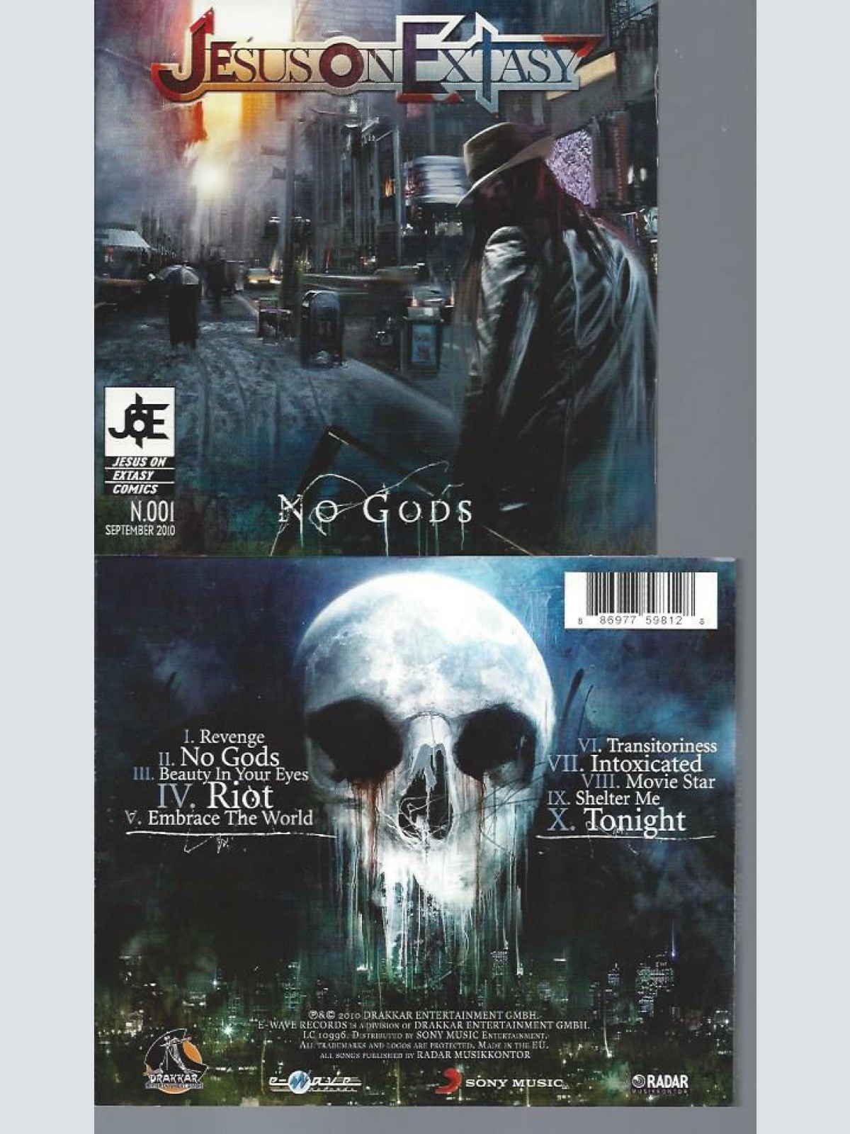 CD // JESUS ON EXTASY NO GODS // USED