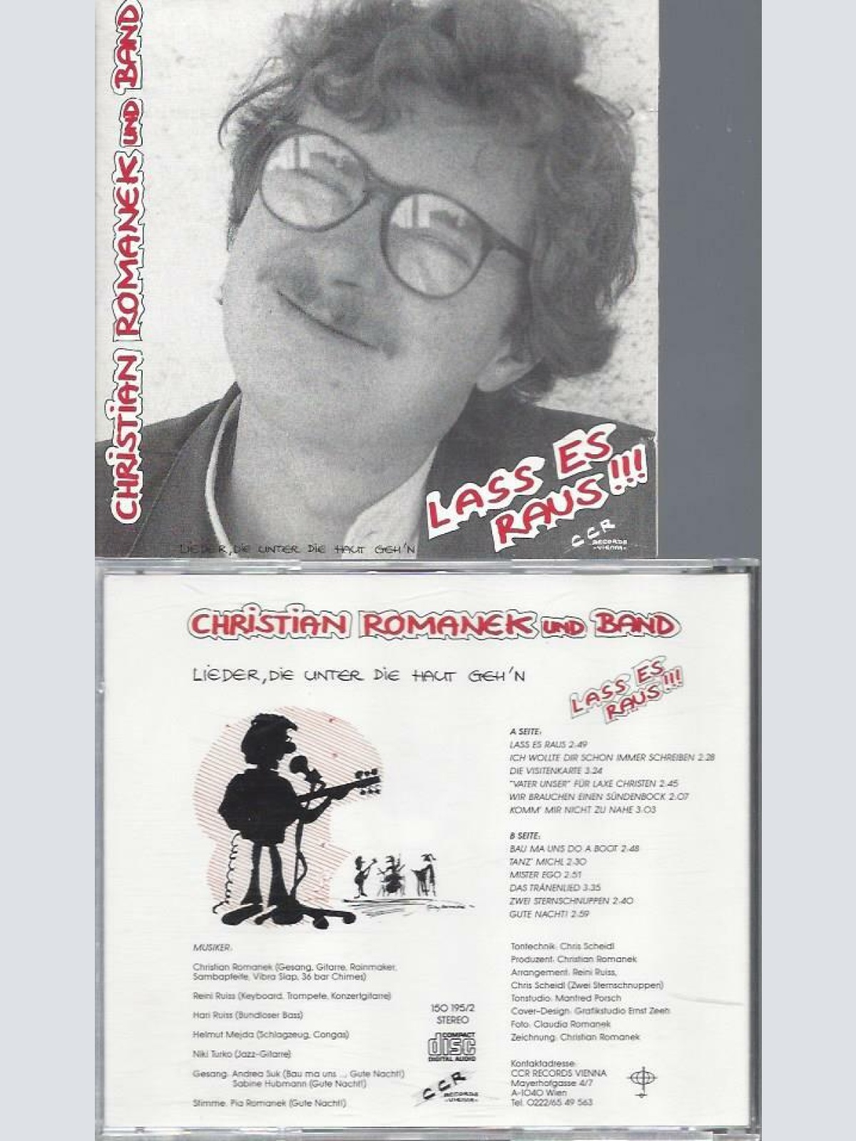 CD // CHRISTIAN ROMANEK UND BAND LASS ES RAUS