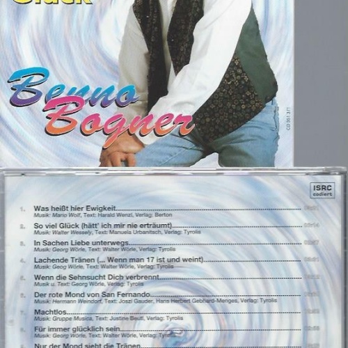 CD //  BENNO BOGNER SO VIEL GLÜCK