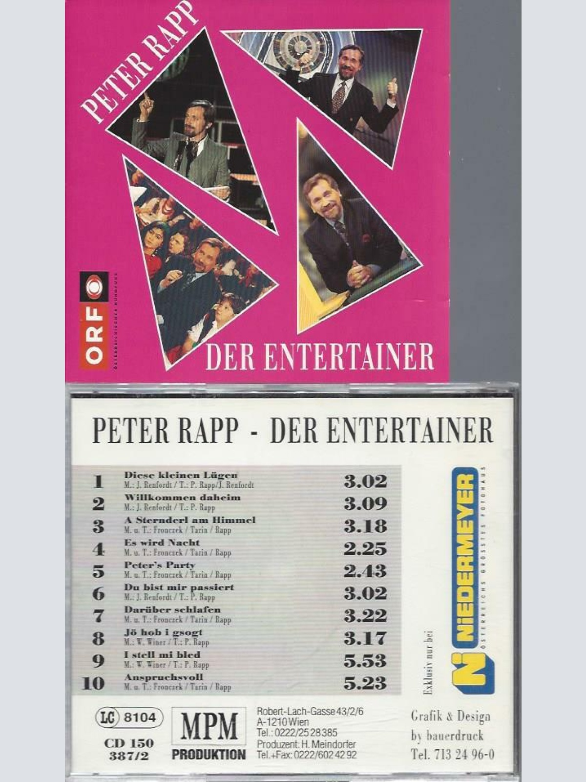 CD //   Peter Rapp – Der Entertainer
