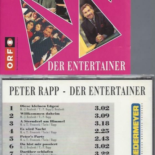 CD //   Peter Rapp – Der Entertainer