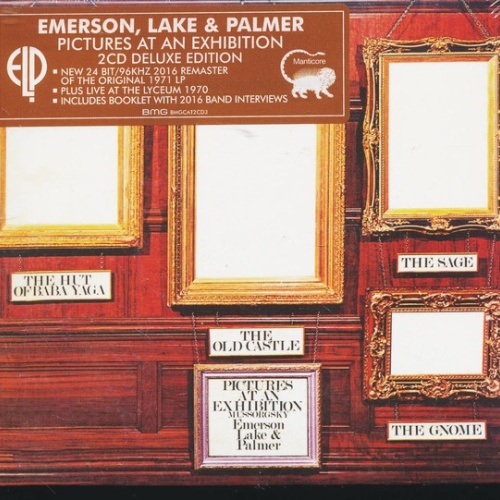 2xCD, Album, Dlx, RE, RM, Dig Emerson, Lake & Palmer - Pictures At An Exhibition