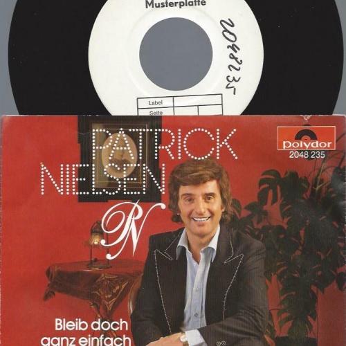 7" PATRICK NIELSEN BLEIB DOCH EINFACH BIS ZUM FRÜHSTÜCK // PROMO