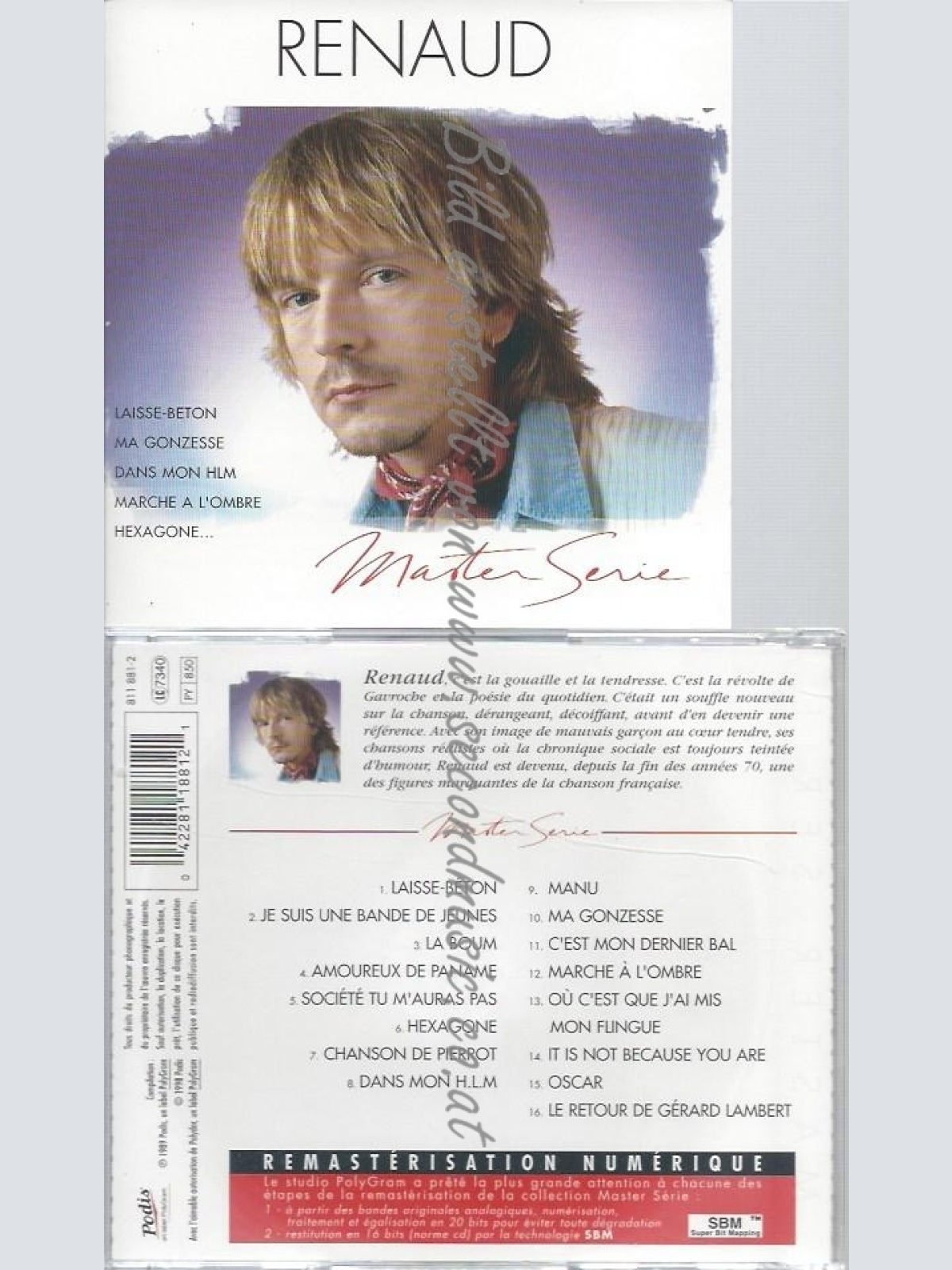 CD--ALENTS DU SIECLE / RENAUD -- -- MASTER SERIE