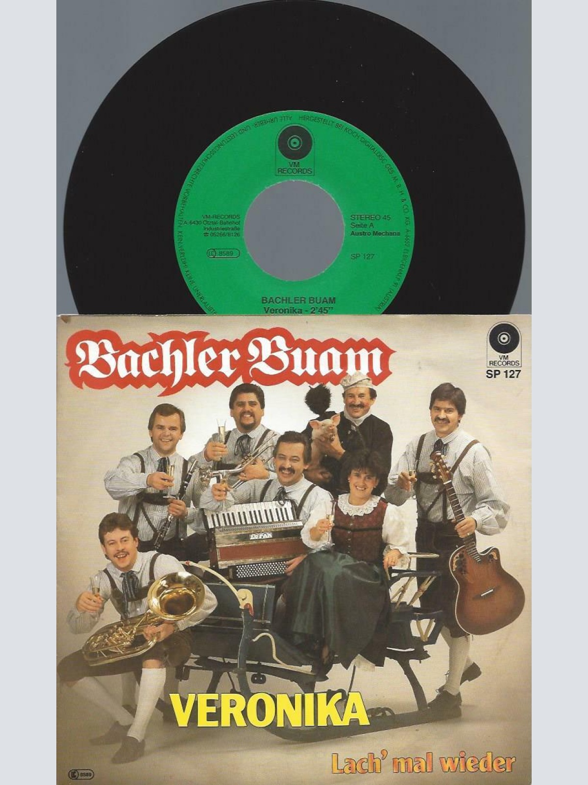 7"  Bachler Buam  Veronika // VM Records