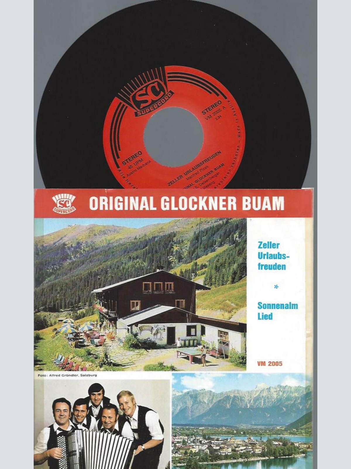 7"   Original Glockner-Buam  Zeller Urlaubsfreuden