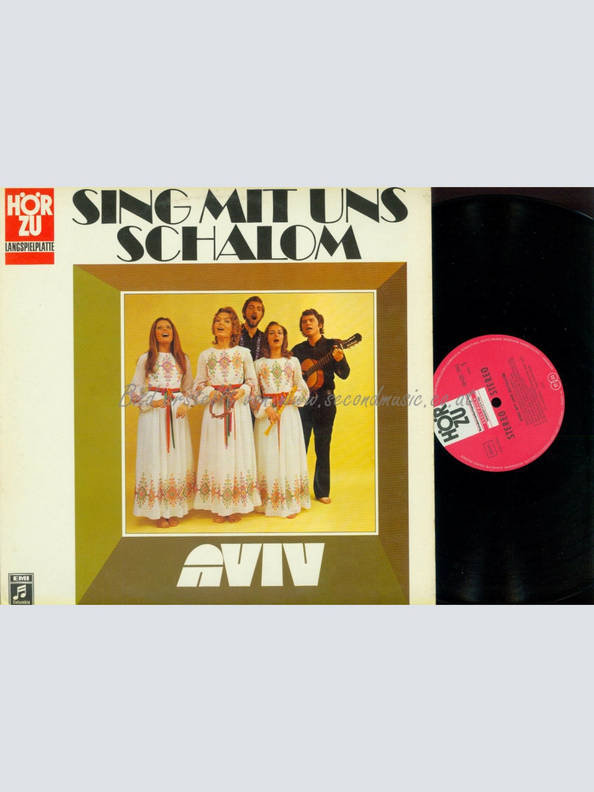 LP--  Aviv  Sing Mit Uns Schalom
