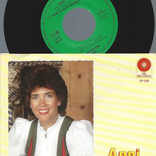 7"   Anni Jäger – Aber Am Schönsten Ist Es Zu Hause // VM RECORDS