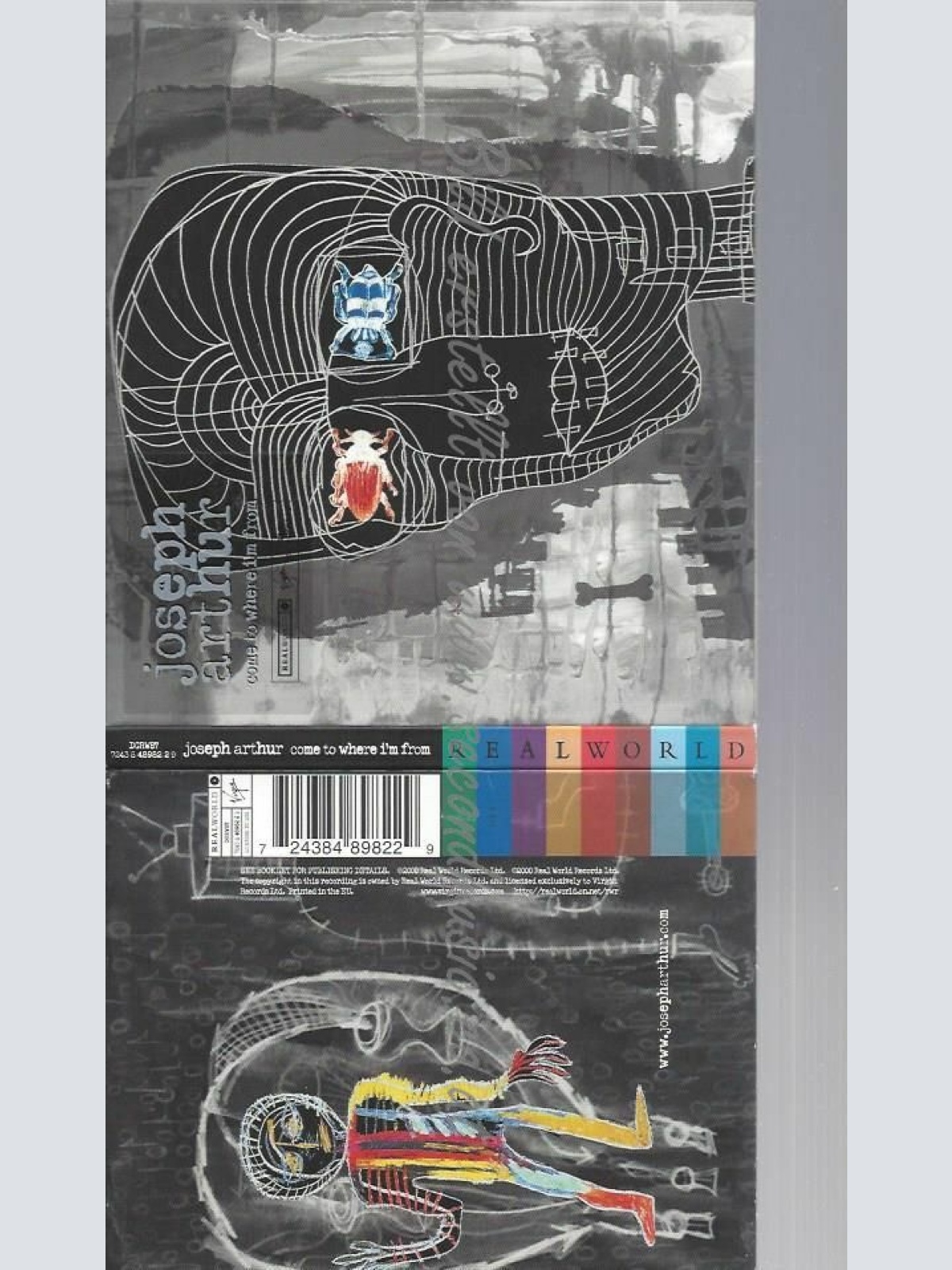 CD--JOSEPH ARTHUR | --COME TO WHERE I'M FROM