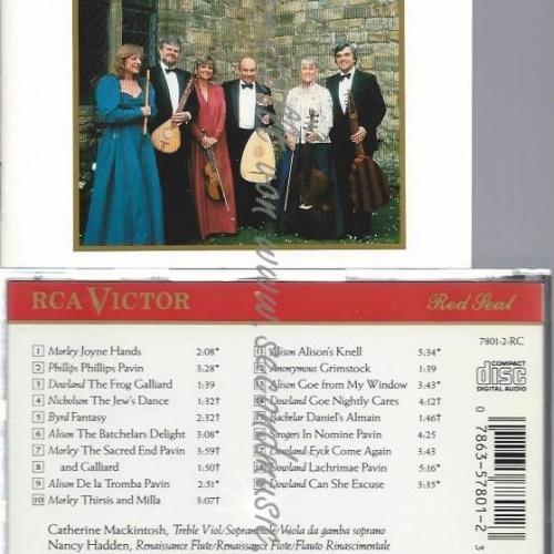 CD--YRES/DANCES/ JULIAN BREAM CONSORT | --FANTASIES