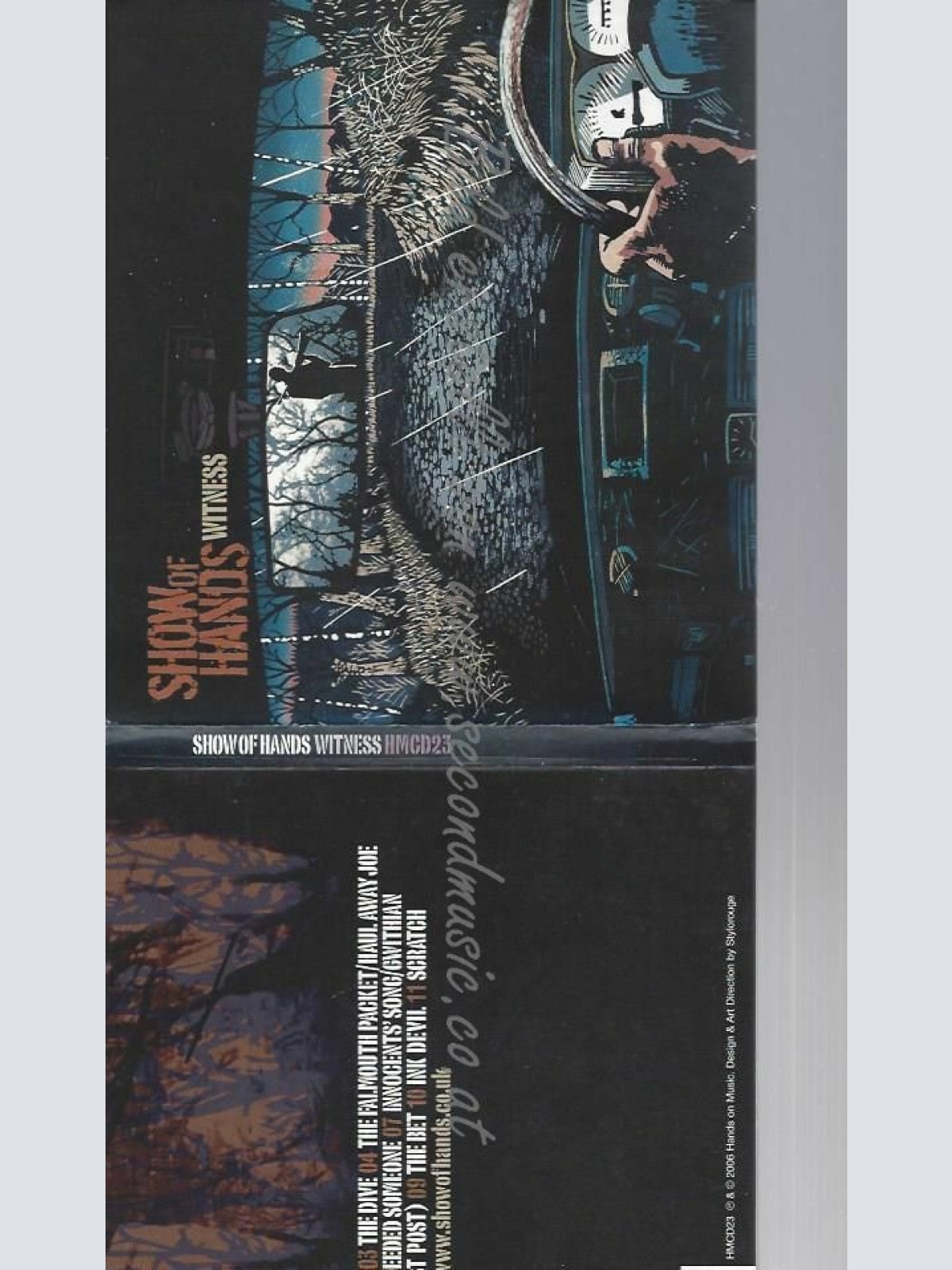 CD--SHOW OF HANDS | --WITNESS