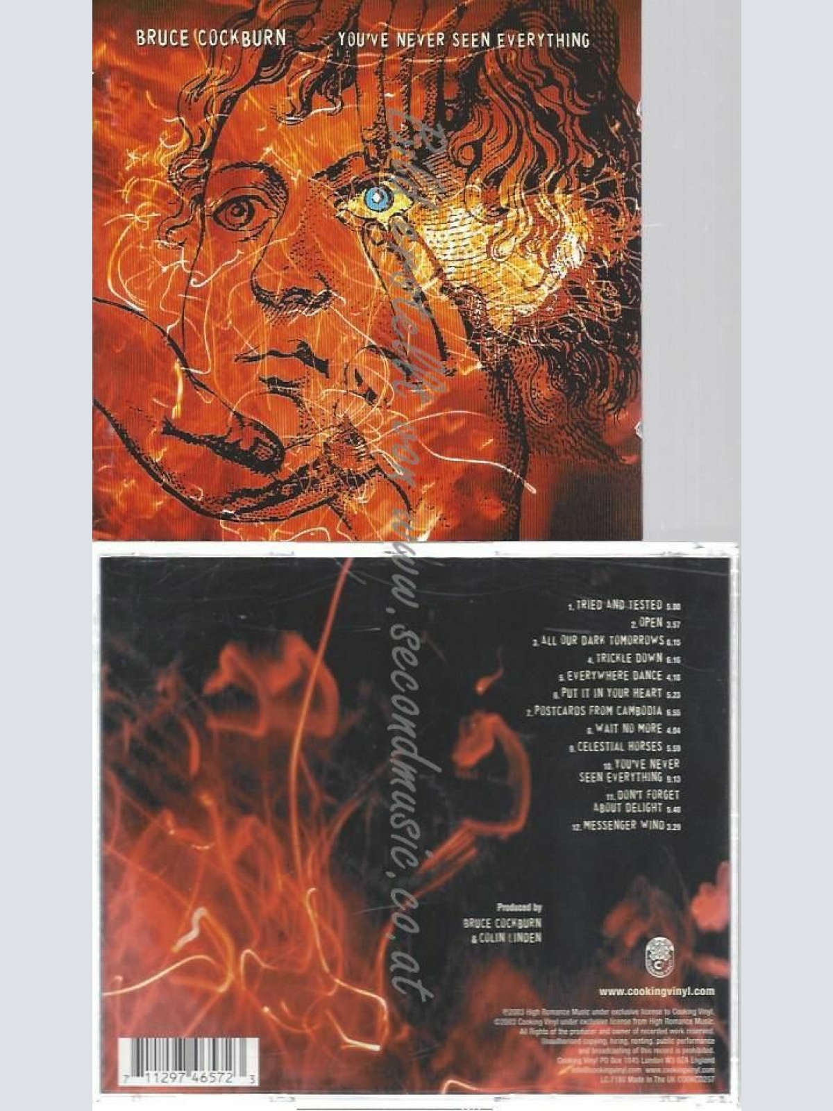 CD--COCKBURN,BRUCE | --YOU HAVE NEVER SEEN EVERYTHING