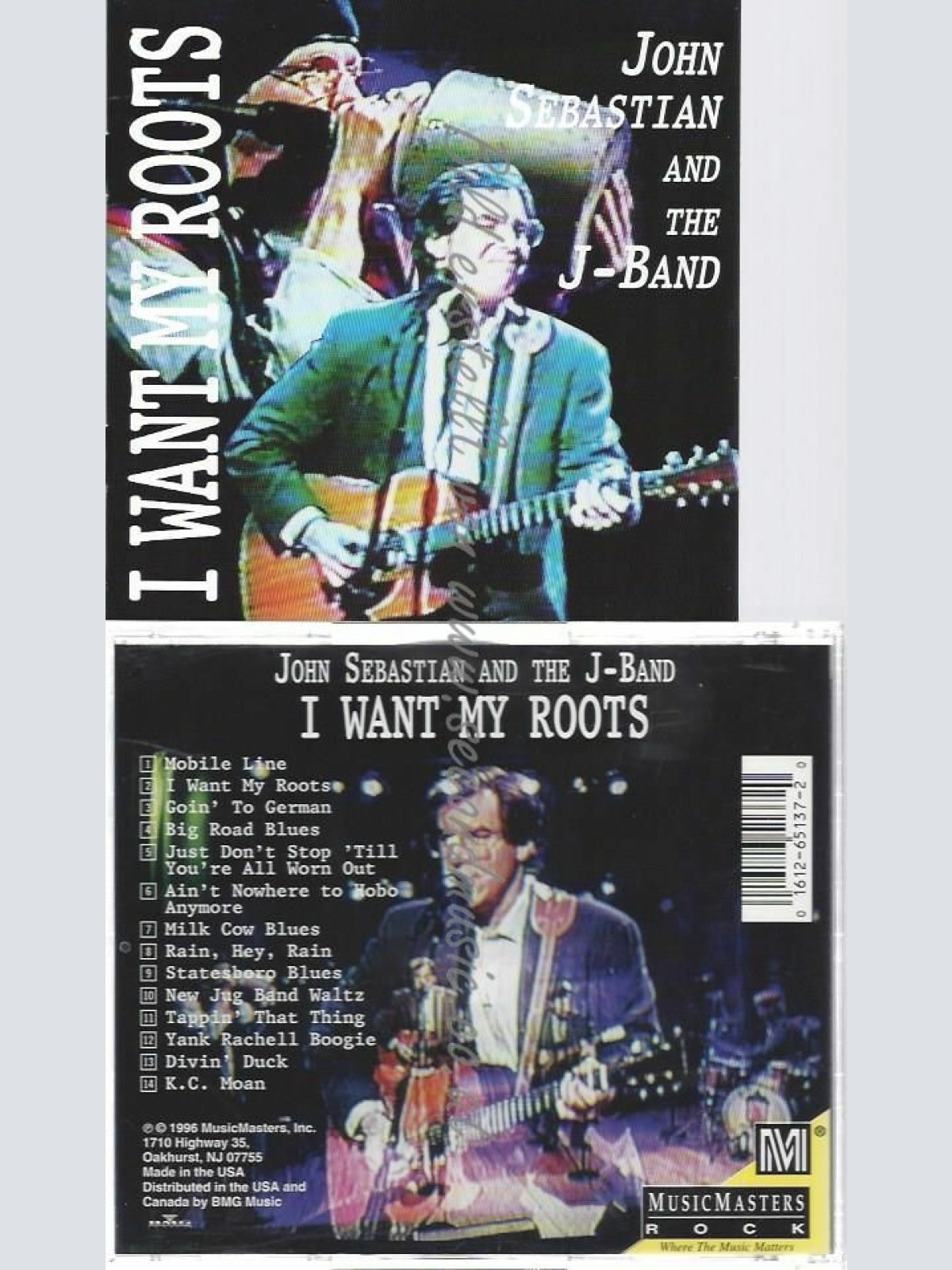 CD--JOHN SEBASTIAN | --I WANT MY ROOTS